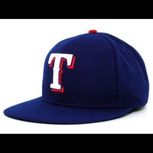New Era 59Fifty Rangers Official On Field Fitted
